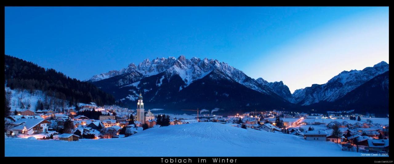 Klaudehof Villa Toblach Exteriör bild